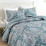 NNEDSZ Vintage Quilted bedspread and pillowcovers set: Nostalgic Appeal - Queen size