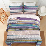 NNEDSZ Hygge Quilted bedspread and pillowcovers set: Embrace Cozy Living - Queen size