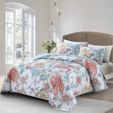 NNEDSZ Jazzy Quilted bedspread and pillowcovers set: Express Your Personality - Queen size