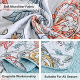 NNEDSZ Jazzy Quilted bedspread and pillowcovers set: Express Your Personality - Queen size