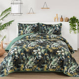 NNEDSZ Lush Quilted coverlet and pillowcovers set: Soft and Cozy Feel - Queen size