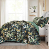 NNEDSZ Lush Quilted coverlet and pillowcovers set: Soft and Cozy Feel - Queen size