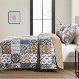 NNEDSZ Retro Charm Queen Bedspread Set with Bold Checkered Design