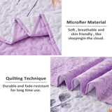 NNEDSZ Knit Quilted coverlet and pillowcovers set: Cozy and Textured - Queen size