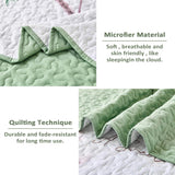 NNEDSZ Intricate Quilted Coverlet and Pillowcases Set: A Work of Art for Your Bedroom - Queen size