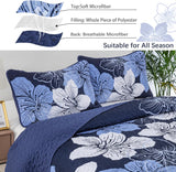 NNEDSZ Lavish Quilted Coverlet and Pillowcases Set: Luxurious Comfort for Your Bed - Queen size