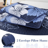 NNEDSZ Lavish Quilted Coverlet and Pillowcases Set: Luxurious Comfort for Your Bed - Queen size