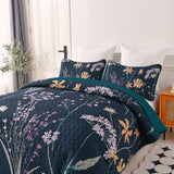 NNEDSZ Abstract Quilted coverlet and pillowcovers set: Unique and Artistic - Queen size