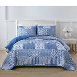 NNEDSZ Blissful Quilted bedspread and pillowcovers set: Relax in Style - Queen size