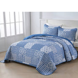 NNEDSZ Blissful Quilted bedspread and pillowcovers set: Relax in Style - Queen size