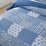NNEDSZ Blissful Quilted bedspread and pillowcovers set: Relax in Style - Queen size