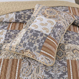 NNEDSZ Quietude Quilted coverlet and pillowcovers set: Perfect for Relaxation - Queen size