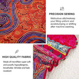 NNEDSZ Colorful Quilted bedspread and pillowcovers set: Add a Splash of Color - Queen size