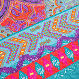 NNEDSZ Colorful Quilted bedspread and pillowcovers set: Add a Splash of Color - Queen size