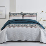 NNEDSZ Distinguished Quilted Bedspread and Pillowcases Set: Enhance Your Bedroom Appeal - Queen size