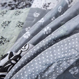 NNEDSZ Vivacious Quilted bedspread and pillowcovers set: Full of Life and Energy - Queen size