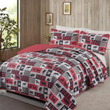 NNEDSZ Christmas feel Queen Bedspread Set