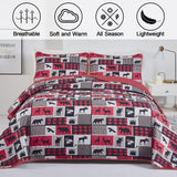 NNEDSZ Christmas feel Queen Bedspread Set
