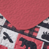 NNEDSZ Christmas feel Queen Bedspread Set