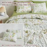 NNEDSZ Artistic Quilted coverlet and pillowcovers set: Unleash Your Creativity - Queen size