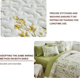 NNEDSZ Artistic Quilted coverlet and pillowcovers set: Unleash Your Creativity - Queen size