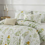 NNEDSZ Artistic Quilted coverlet and pillowcovers set: Unleash Your Creativity - Queen size