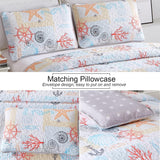 NNEDSZ Decorative Quilted coverlet and pillowcovers set: Enhance Your Home Decor - Queen size