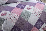 NNEDSZ Quaint Quilted bedspread and pillowcovers set: Perfect for a Cozy Retreat - Queen size