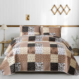 NNEDSZ Winsome Quilted coverlet and pillowcovers set: Irresistibly Charming - Queen size