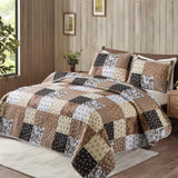 NNEDSZ Winsome Quilted coverlet and pillowcovers set: Irresistibly Charming - Queen size