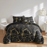NNEDSZ Exquisite Quilted bedspread and pillowcovers set: Experience Pure Comfort - Queen size