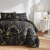 NNEDSZ Exquisite Quilted bedspread and pillowcovers set: Experience Pure Comfort - Queen size