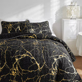 NNEDSZ Exquisite Quilted bedspread and pillowcovers set: Experience Pure Comfort - Queen size