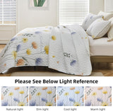 NNEDSZ Refined Quilted Bedspread and Pillowcases Set: Class and Comfort Combined - Queen size