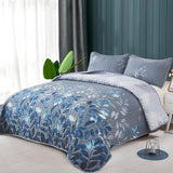 NNEDSZ Nostalgic Quilted coverlet and pillowcovers set: Classic and Timeless - Queen size