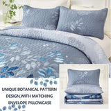 NNEDSZ Nostalgic Quilted coverlet and pillowcovers set: Classic and Timeless - Queen size