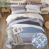 NNEDSZ Ornate Quilted Bedspread and Pillowcases Set: Beautifully Crafted for Luxury - Queen size
