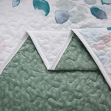 NNEDSZ Refreshing Quilted bedspread and pillowcovers set: Cool and Inviting - Queen size
