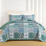 NNEDSZ Exquisite Regal Purple 3 Pc Bedspread & Pillow Cover Set
