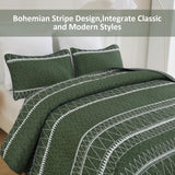 NNEDSZ Elegant Quilted Bedspread and Pillowcases Set: Perfect for a Luxe Bedroom Feel - Queen size