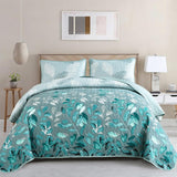 NNEDSZ Crafted Quilted Bedspread and Pillowcases Set: A Testament to Elegance - Queen size