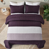 NNEDSZ Radiant Quilted coverlet and pillowcovers set: Brighten Any Room - Queen size