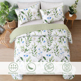 NNEDSZ Fancy Quilted coverlet and pillowcovers set: Stylish Bedroom Update - Queen size