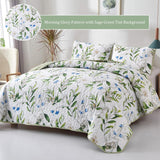 NNEDSZ Fancy Quilted coverlet and pillowcovers set: Stylish Bedroom Update - Queen size