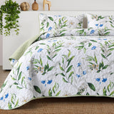 NNEDSZ Fancy Quilted coverlet and pillowcovers set: Stylish Bedroom Update - Queen size