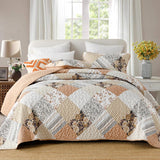 NNEDSZ Transcendent Quilted bedspread and pillowcovers set: Elevated Comfort - Queen size