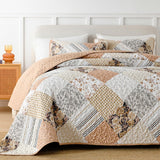 NNEDSZ Transcendent Quilted bedspread and pillowcovers set: Elevated Comfort - Queen size