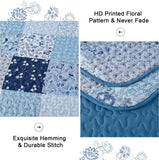 NNEDSZ Charming Quilted coverlet and pillowcovers set: Timeless Appeal - Queen size