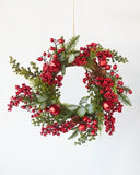 NNEDSZ Berry Ball Wreath 50cm
