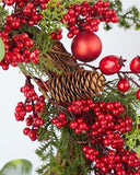 NNEDSZ Berry Ball Wreath 50cm